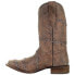 Фото #4 товара Corral Boots Wire Embroidered Square Toe Cowboy Mens Brown Casual Boots A3532