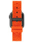 Фото #2 товара Часы Steve Madden Orange Swirl Band Apple Watch