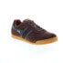 Gola Harrier Suede CMA192 Mens Brown Suede Lace Up Lifestyle Sneakers Shoes 8