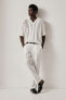 Фото #3 товара Relaxed Fit Linen Suit Pants