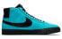 Фото #3 товара Nike Blazer Mid SB Zoom "Baltic Blue" 高帮 板鞋 男女同款 黑蓝 / Кроссовки Nike Blazer Mid SB Zoom "Baltic Blue" 864349-400