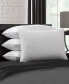 Фото #1 товара Signature Plush Allergy-Resistant Soft Density Stomach Sleeper Down Alternative Pillow, Standard - Set of 4