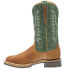 Фото #4 товара Lucchese Rudy Square Toe Cowboy Mens Green Casual Boots M4092-WF