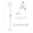 Shower Column Rousseau Stainless steel 2 m 3 Positions 60 cm