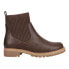Фото #1 товара Corkys Cabin Fever Round Toe Chelsea Womens Brown Casual Boots 81-0006-BRWN