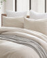 Фото #6 товара Pure Washed Linen 3-Piece Duvet Cover Set, Full/Queen