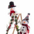Новогоднее украшение Разноцветный Деревянный Ткань Кукла-белоснежка 30 x 15 x 76 cm