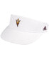 Men's White Arizona State Sun Devils Sideline Coaches AEROREADY High Visor