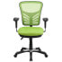 Фото #3 товара Mid-Back Green Mesh Multifunction Executive Swivel Chair With Adjustable Arms