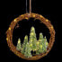 Фото #2 товара Рождественский венок Коричневый Зеленый Пластик 46 x 10 x 46 cm