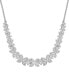 Diamond Butterfly Statement Necklace (1 ct. t.w.) in Sterling Silver, 16-1/2" + 2" extender, Created for Macy's