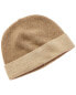 Scott & Scott London Two-Tone Beth's Cashmere Beanie Women's Brown