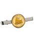 ფოტო #1 პროდუქტის Gold-Layered Westward Journey Keelboat Nickel Coin Tie Clip