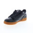 Фото #10 товара Reebok Club C Bulc Mens Black Leather Lace Up Lifestyle Sneakers Shoes