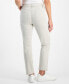 Фото #2 товара Petite Colored High Rise Natural Straight-Leg Jeans, Created for Macy's