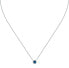 Фото #1 товара Elegant silver necklace with zircons Silver LPS10AWV07