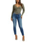 ფოტო #5 პროდუქტის Women's Shape Up Mid-Rise Skinny Jeans