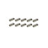ShiverPeaks BS85014-10 - F-type - F - Male - 8 mm - Stainless steel - 10 pc(s)