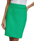 Фото #1 товара Women's Fringe-Trim Tweed Pencil Skirt