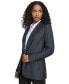 Фото #4 товара Women's One-Button Notched-Collar Blazer