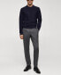 ფოტო #4 პროდუქტის Men's Ribbed Details Knitted Sweater