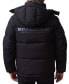 Фото #2 товара Men's Nasa Inspired Hooded Puffer Jacket with Printed Astronaut Interior