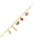 Фото #3 товара Lilo and Stitch Fashion Stitch Charm Bracelet, 7+1'' Chain