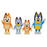BLUEY Pack 4 Figure Assorted