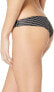RVCA Women's 185408 Amalfi Cheeky Bikini Bottoms Swimwear Black Size XL