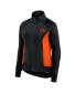 Women's Black Cincinnati Bengals Studio Fitted Full-Zip Gym Track Jacket