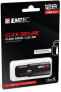 EMTEC B120 Click Secure - 128 GB - USB Type-A - 3.2 Gen 2 (3.1 Gen 2) - 100 MB/s - Slide - Black