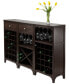 Фото #2 товара Ancona 3-Piece Modular Wine Cabinet Set