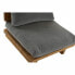 Sofa DKD Home Decor Brown Grey Polyester Cotton Wood Pinewood (95 x 88 x 75 cm)