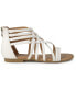 Фото #2 товара Women's Hanni Crisscross Strappy Flat Sandals