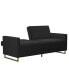 Фото #3 товара Novogratz Skylar Coil Futon Modern Sofa Bed and Couch