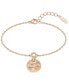 ფოტო #1 პროდუქტის Women's Memento Carnation Gold IP Plated Bracelet