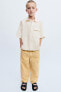 True neutrals flowing trousers with pocket