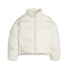 Фото #1 товара Puma Classics Oversized Puffer Full Zip Jacket Womens White Casual Athletic Oute