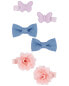 Baby 6-Pack Hair Clips One Size