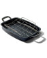 Obsidian Carbon Steel Roaster Pan & Rack