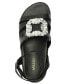 Фото #4 товара Women's Sadie Rhinestone Flat Sandals