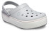 Фото #3 товара Сандалии женские Crocs 205434-04M светло-серые