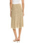 Weworewhat Midi Skirt Women's Beige L