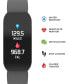 ფოტო #3 პროდუქტის Unisex Gray Silicone Strap Active Smartwatch 44mm