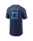 Фото #2 товара Men's Fernando Tatis Jr. Navy National League 2024 MLB All-Star Game Name Number T-Shirt