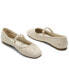 ფოტო #6 პროდუქტის Women's Eimar Imitation Pearl Square Toe Ballet Flats