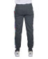 Фото #2 товара Men's Fleece-Lined Jogger Sweatpants with Contrast Trim Design