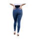 ფოტო #2 პროდუქტის Raw Hem Destructed Maternity Jean