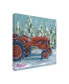 Marnie Bourque Tractor 4 Seasons Allis Chalmers Holiday Canvas Art - 15" x 20"