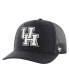 Фото #1 товара Men's Black Houston Cougars Trucker Adjustable Hat